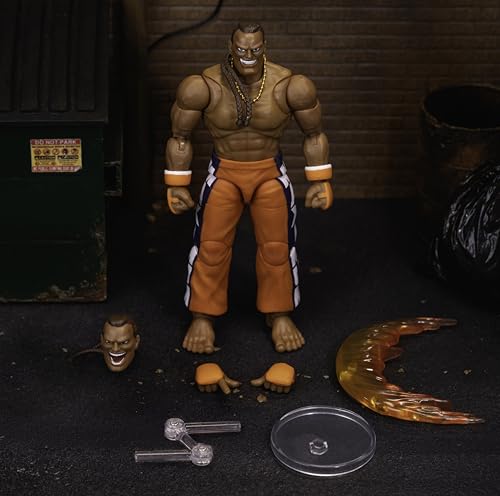 Jada Toys Dee Jay head sculpt highlights signature grin for display.
