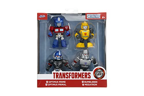 Jada Transformers 2.5-inch Metalfigs 4-pack, Megatron adds bold metal detail