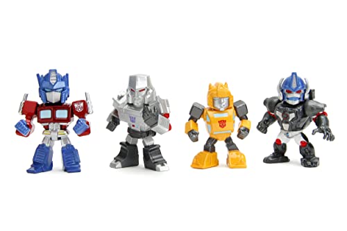 Jada Transformers 2.5-inch Metalfigs 4-pack, Optimus Primal enhances classic style on display