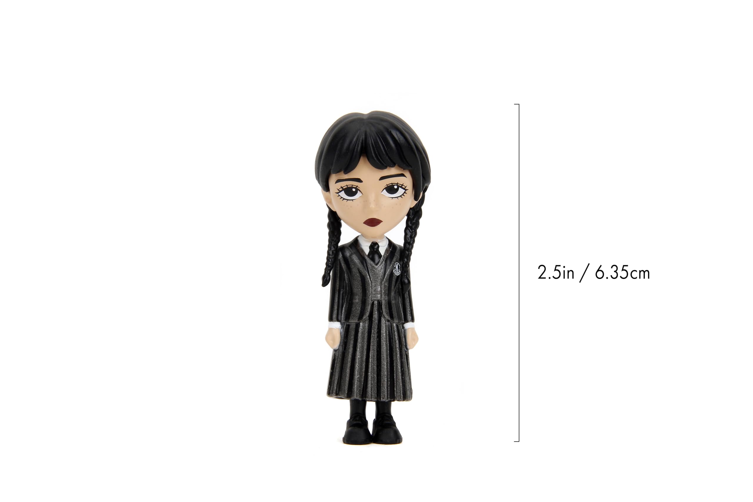 Jada vibrant color details capture character personalities in metalfigs.