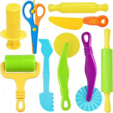 Jaeespon dough tools set roller for kids' creative play