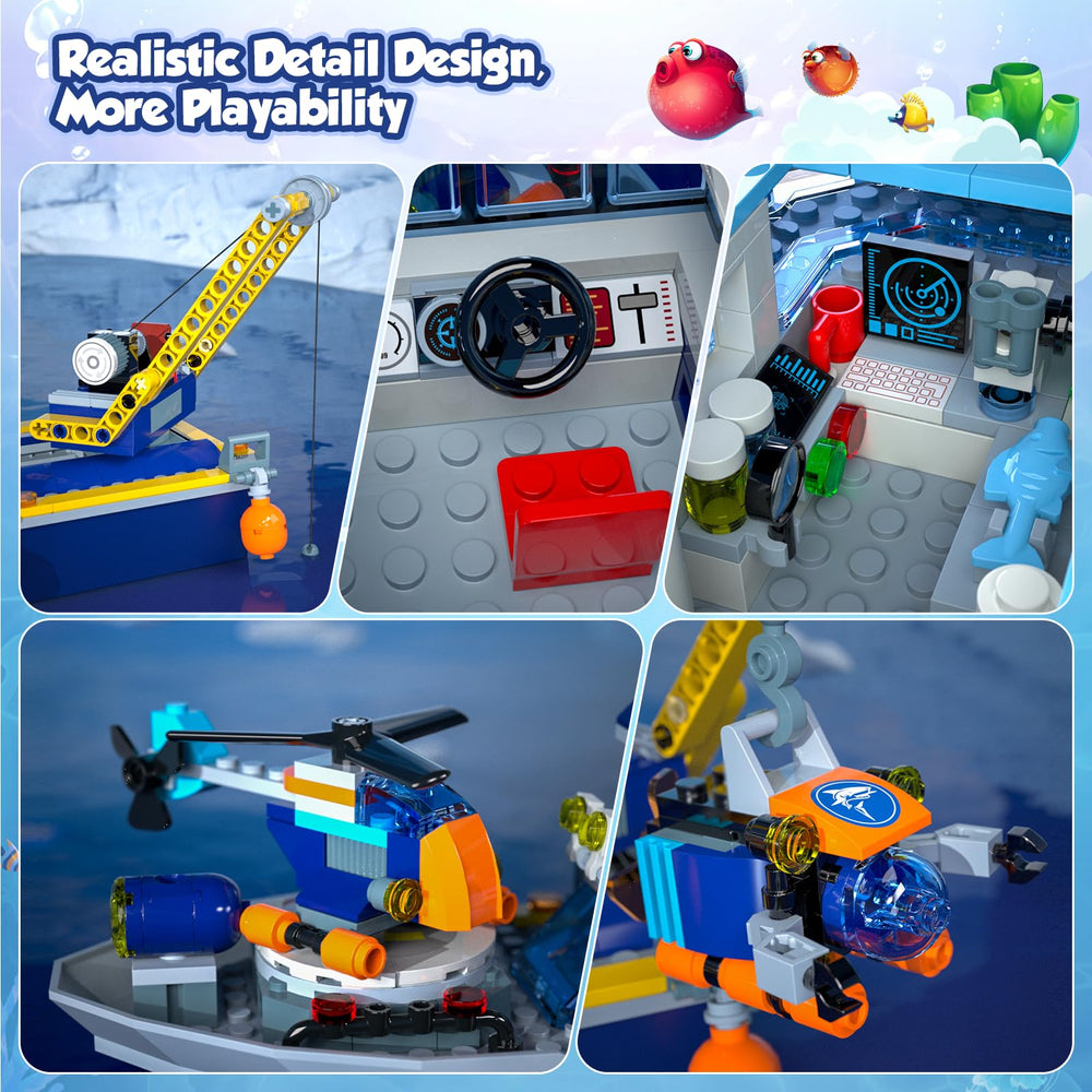 JAEUZKJYDA Colorful instructions guide kids through building with confidence.
