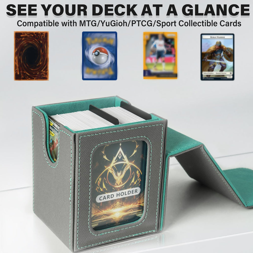 Jaffzora deck box closeup showing magnetic closure