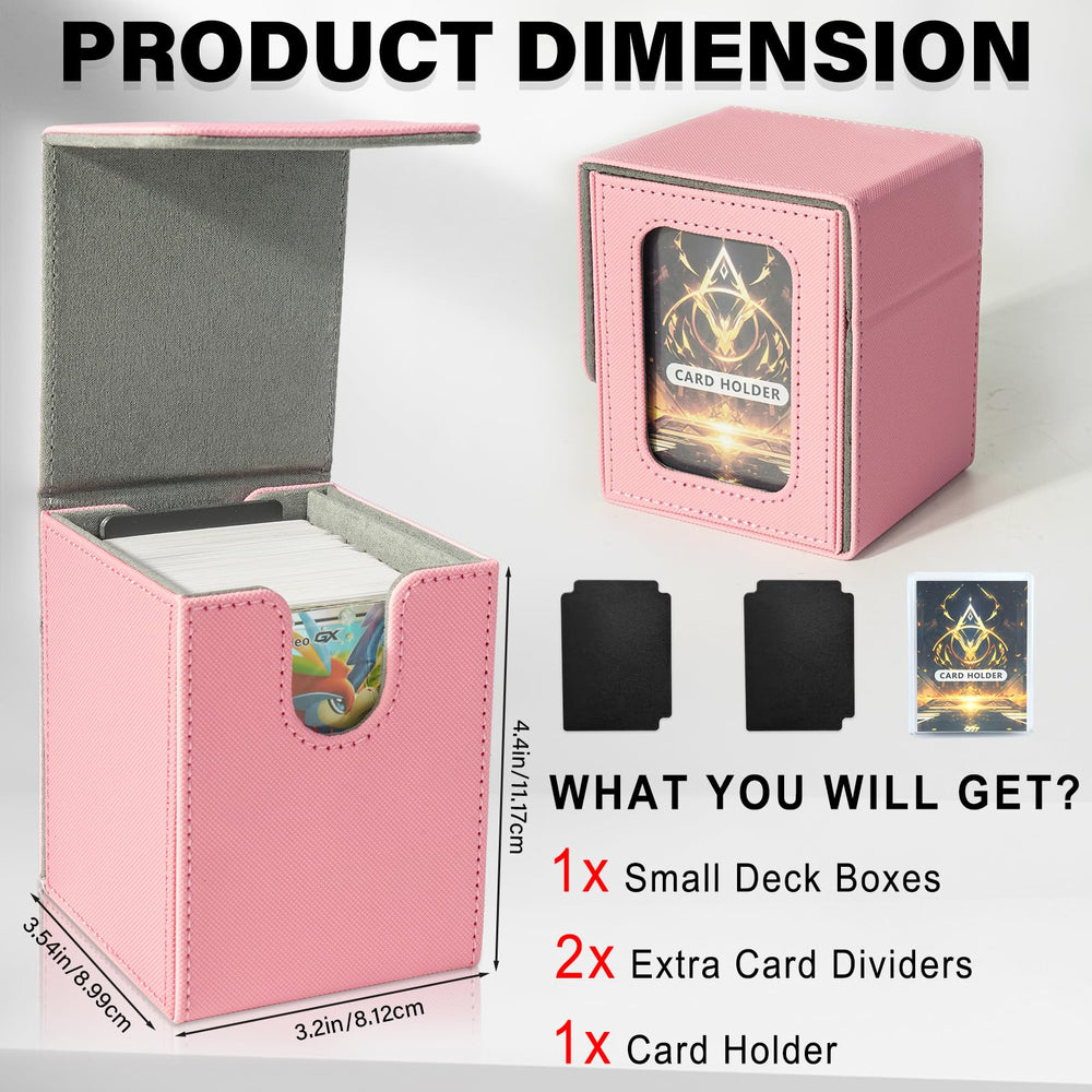 Jaffzora deck box shows magnetic closure for secure transport.