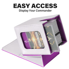 PU leather exterior offers premium feel and durable protection.