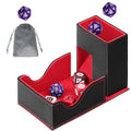 Jaffzora dice roller tower with magnetic closure for secure transport