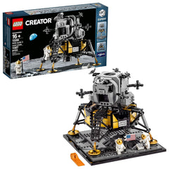 JAIMAN TOYS Lego Creator Expert 10266 lunar lander model for eye-catching display