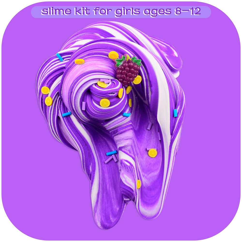 Jajskuwa fruit butter slime peach charm encourages imagination and fine motor fun