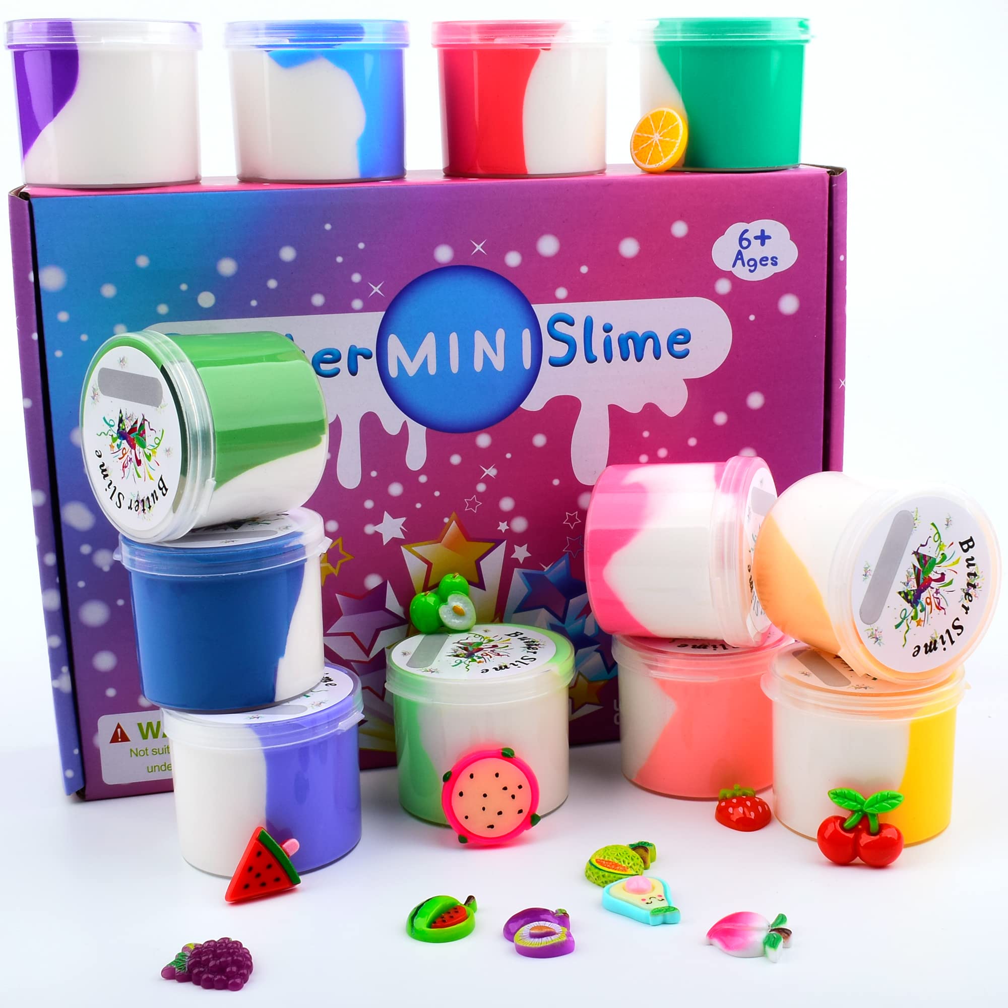 Jajskuwa fruit butter slime strawberry charm adds color and scent to playtime