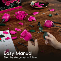 JAKI Everlasting roses require no watering or sunlight to stay vibrant