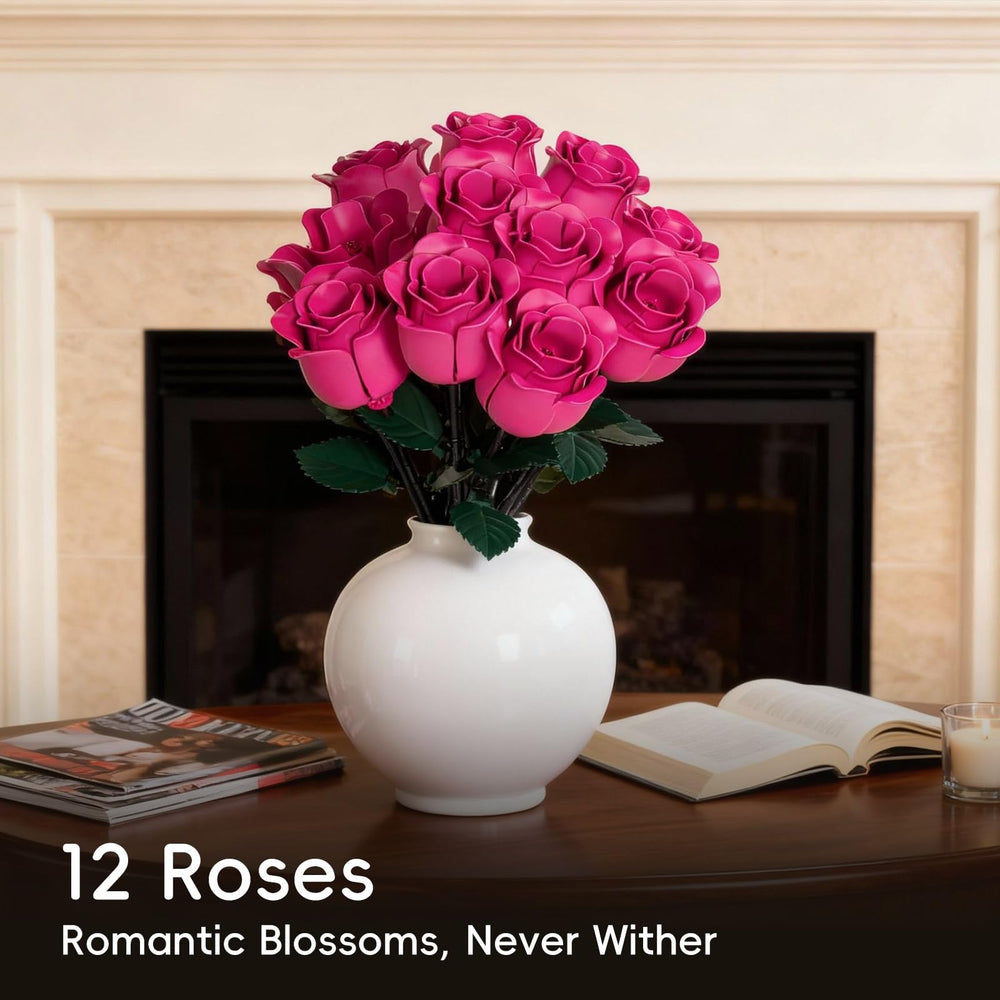 JAKI Premium ABS material ensures durable, safe rose display