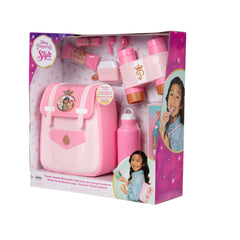 JAKKS Pacific Disney Princess Backpack designed to fit on retractable suitcase handles