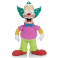 Krusty Doll 16-inch plush from Jakks Pacific, soft body ideal for display and collection.
