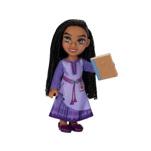 Asha doll with bendable joints for pose-and-play fun
