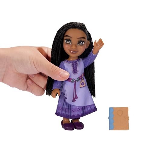 Asha petite doll with journal included for creative storytelling on the go