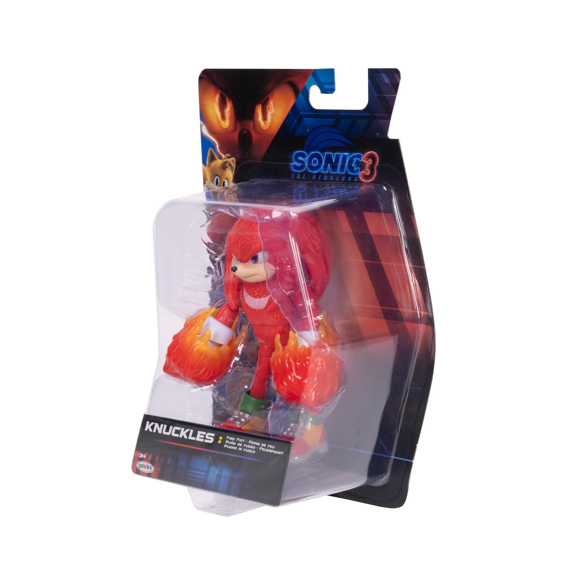 Jakks Pacific Sonic Knuckles packaging image shows licensed figure.