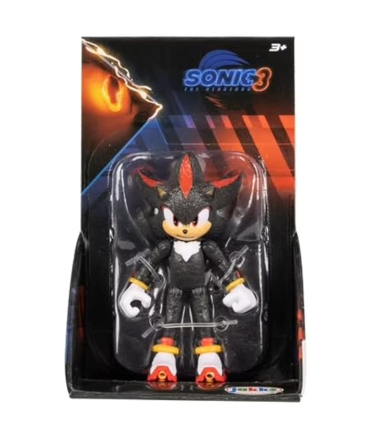 JAKKS Pacific Sonic Shadow figure, 2.5-inch collectible for display and play