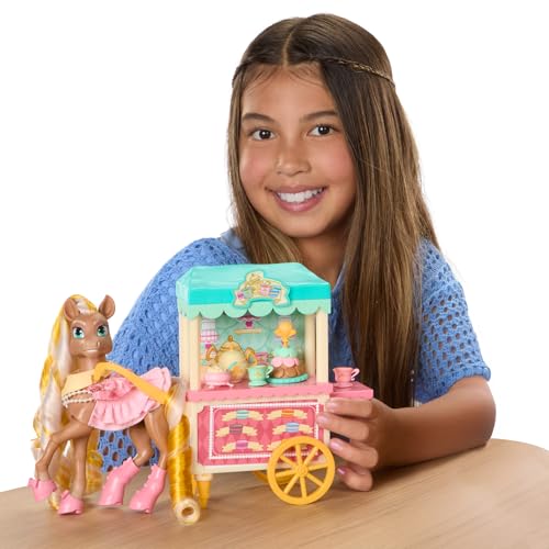 JAKKS Pacific Wild Manes Cherie macarons tower enhances pretend pastry parties