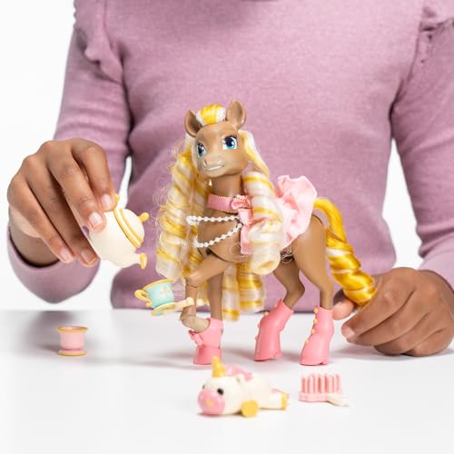JAKKS Pacific Wild Manes Cherie tea set invites sweet moments of play