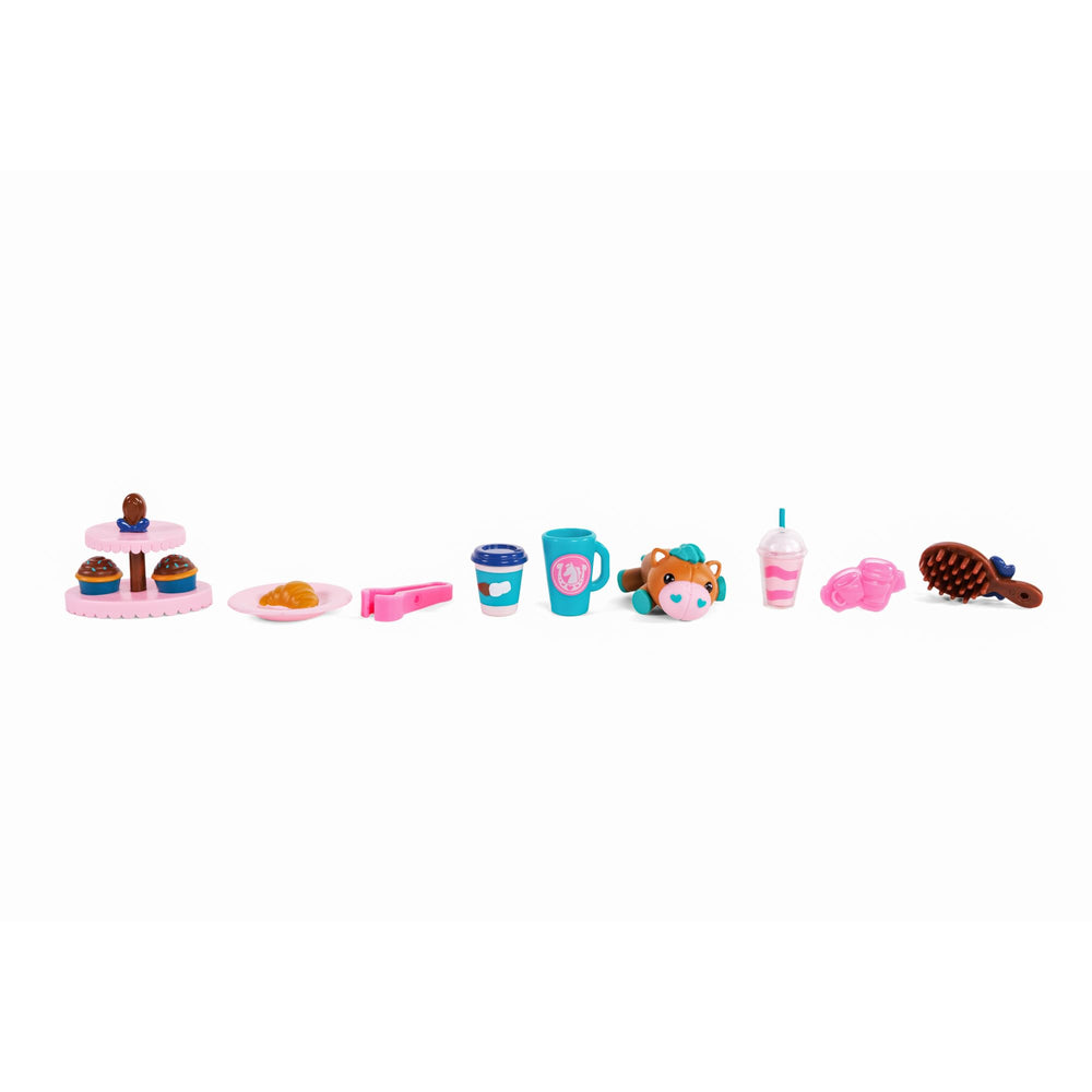 JAKKS Pacific Wild Manes Cocoa stuffed animal adds storytelling cues.
