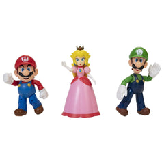 Mario figure from JAKKS World of Nintendo diorama with articulation for dynamic poses