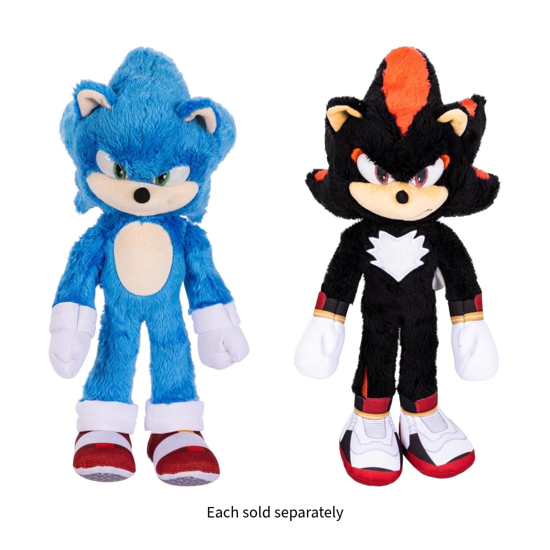 JAKKS Sonic deluxe plush suitable for ages 3 and up