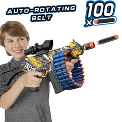 JakMean 30-dart clip demonstrates rapid-fire capability for fast-paced games