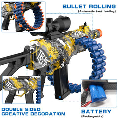 JakMean blaster reaching 30-50 ft for outdoor battles