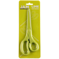 JAM Paper left- and right-handed comfort grip for versatile cutting.