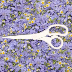 JAM Paper 8-inch scissors used in a crafting project for precise cuts