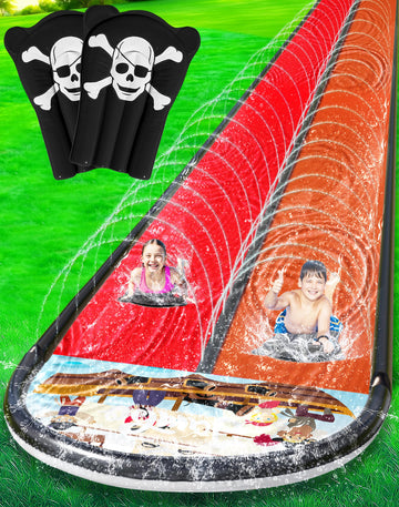 JAMBO 22ft water slide ready for backyard setup and summer fun