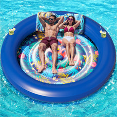 JAMBO built-in cup holder keeps drinks within reach.