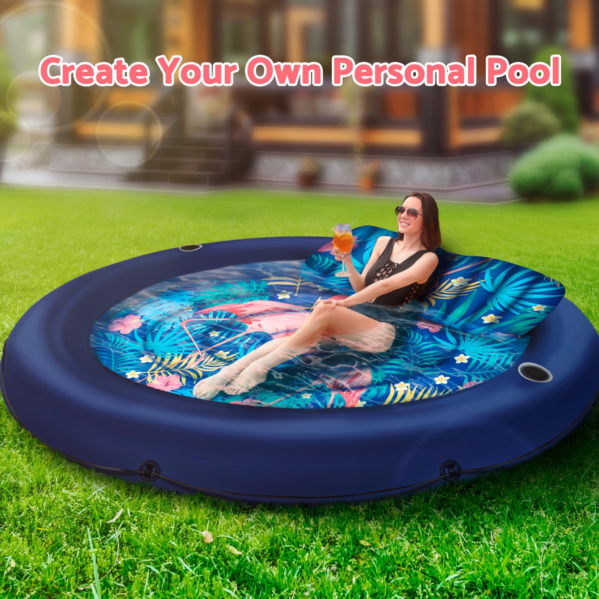 JAMBO easy inflate/deflate/storage for quick setup.