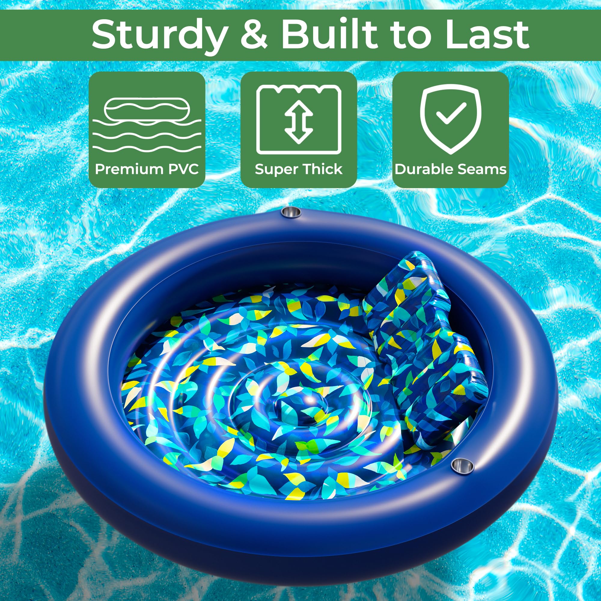 JAMBO quick and simple inflation and deflation for fast setup.