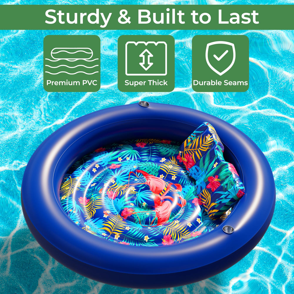 JAMBO water-fill cooling feature helps stay refreshed in sun.