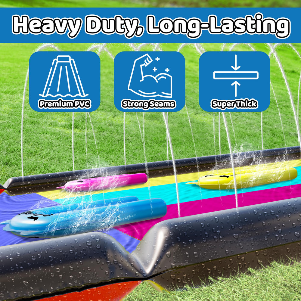 JAMBO XL industrial PVC construction conveys durability for long-season outdoor use