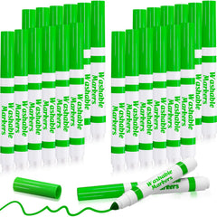 Jamlaugh light green washable markers 24pcs set for classroom art projects
