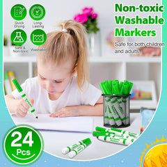 Jamlaugh markers suitable for coloring, drawing, note-taking and classroom activities