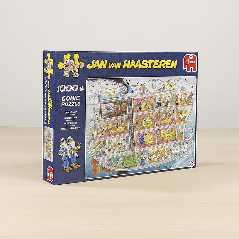Jan van Haasteren dentures and hands Easter egg feature in Cruise Ship puzzle
