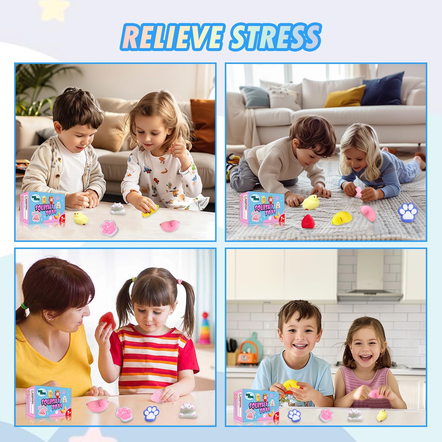 JANESVISSY chick squishy, soft silicone for calming sensory sessions