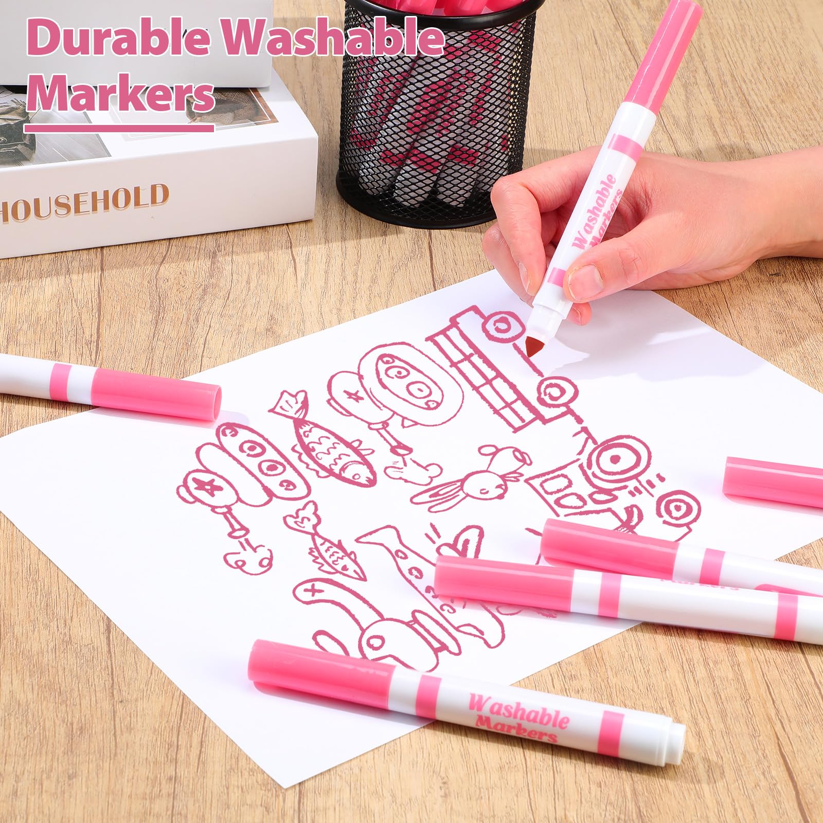 Janjaugh markers make a thoughtful gift for kids at birthdays or holidays.