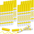 Janlaugh 24-piece yellow washable markers bulk for classroom art projects