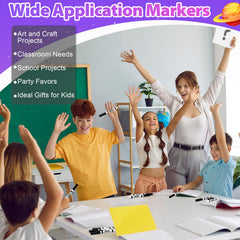 Janlaugh back-to-school gift markers, perfect for classrooms and donations.