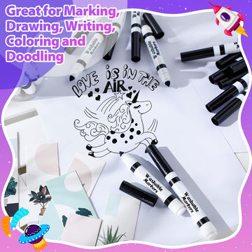Janlaugh non-toxic, acid-free markers, odorless for safe crafting.