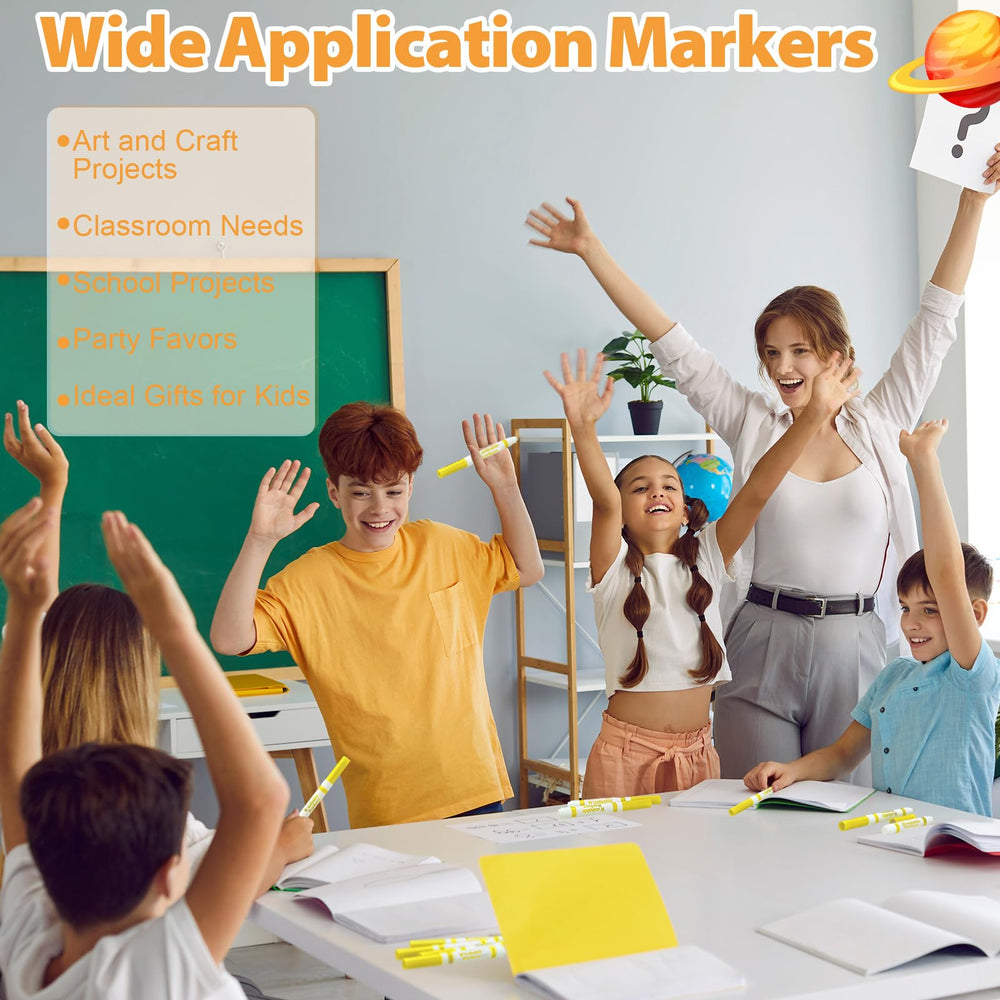 Janlaugh classroom-ready markers for teachers and students