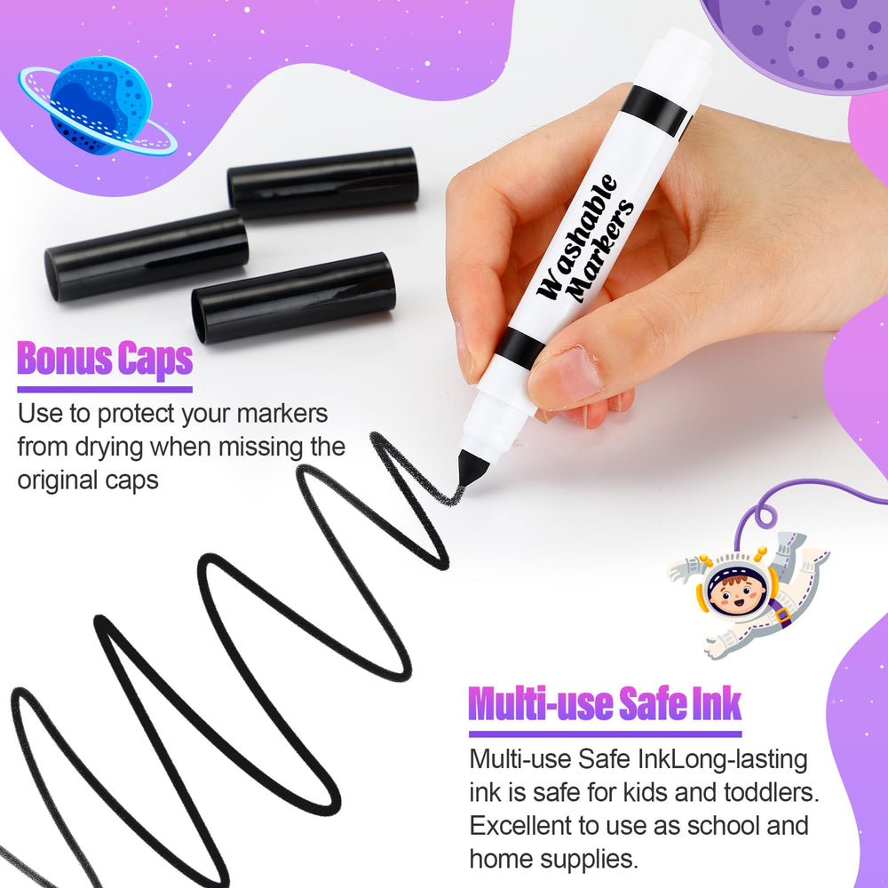 Janlaugh washable ink for kids, easy cleaning after art sessions.