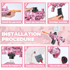 Hydrating eco-friendly gel balls for JANNIRESS blaster use