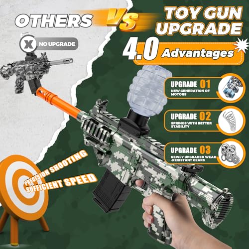 JANNIRESS Automatic fire gearbox showcases smooth target practice.