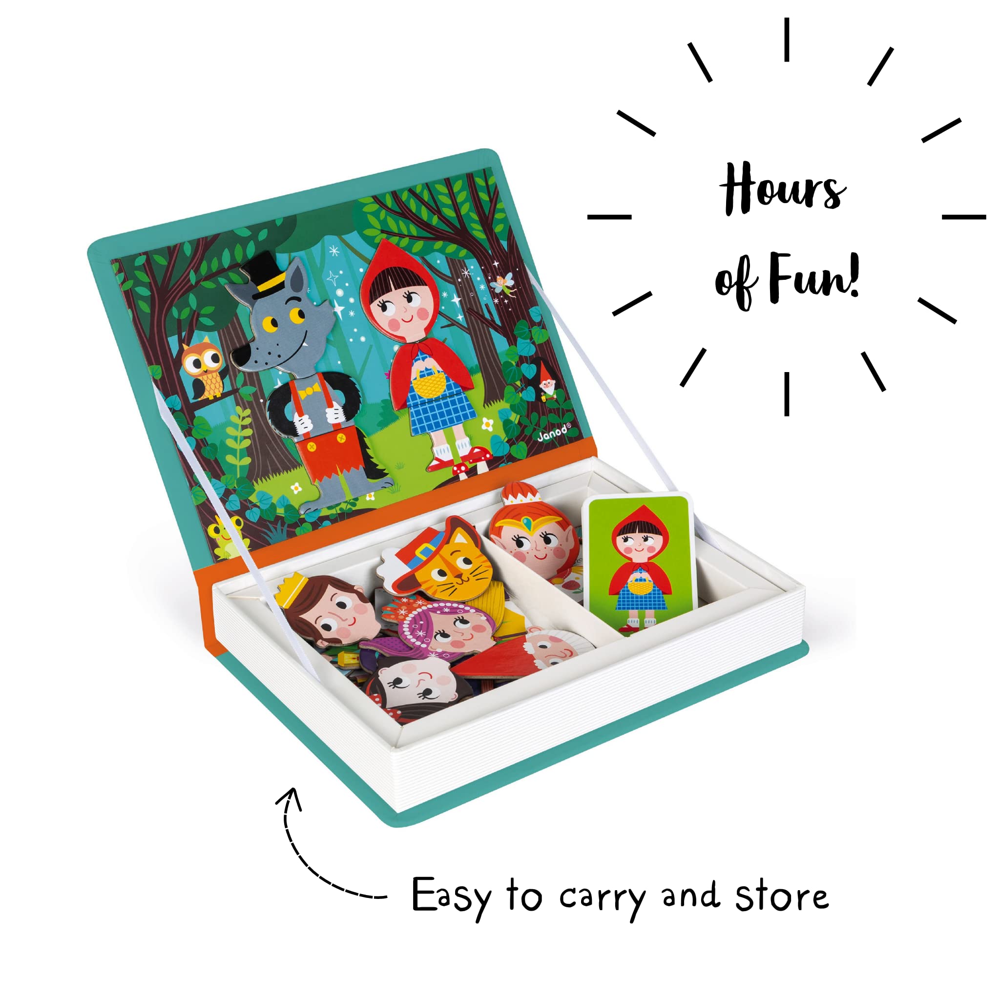 Janod French-design toy highlights quality materials and bold colors
