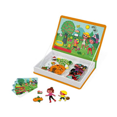 Janod MagnetiBook Fall Scene for color and texture exploration in early learning